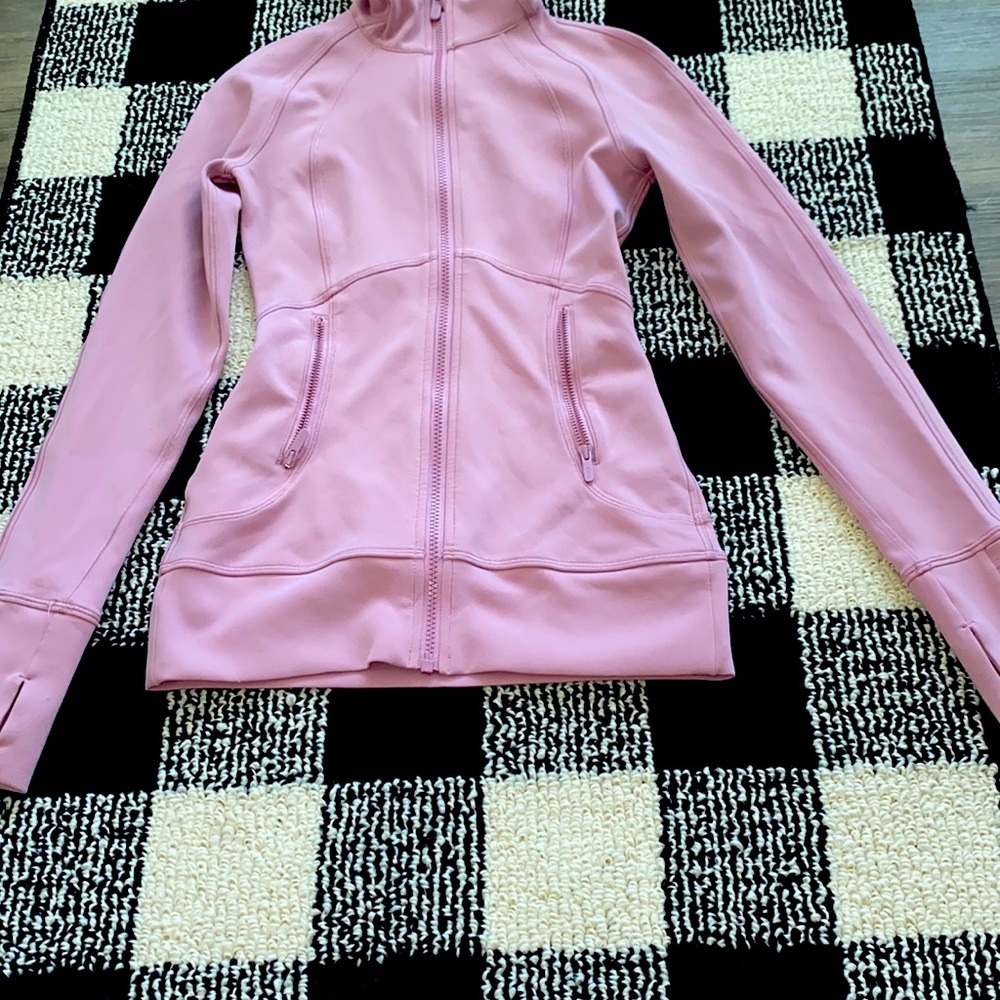 Rare Pink lulululemon scuba jacket